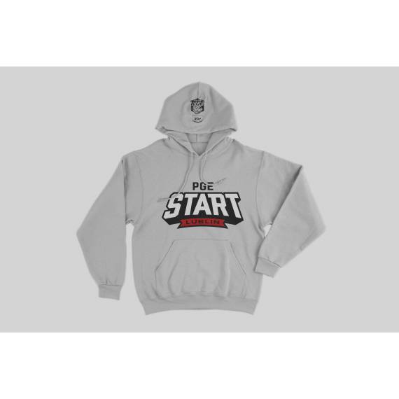 Bluza z kapturem PGE Start Lublin szara