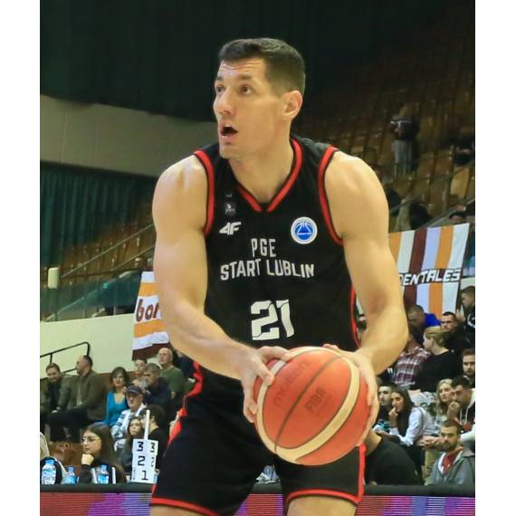 Koszulka meczowa czarna 4F FIBA Europe Cup